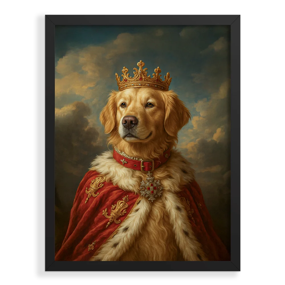 Custom Pet Portrait - Royal