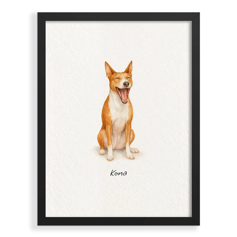 Custom Pet Portrait - Watercolor
