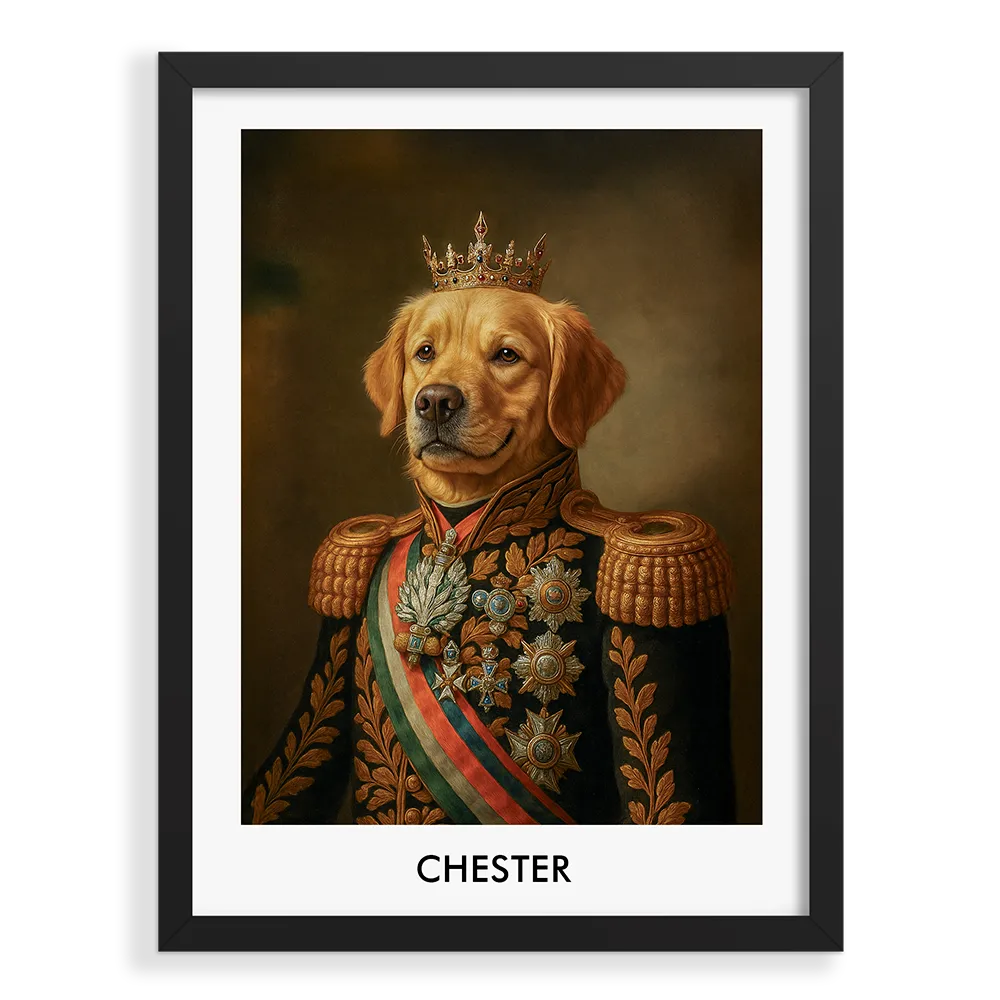 Custom Pet Portrait - The Colonel