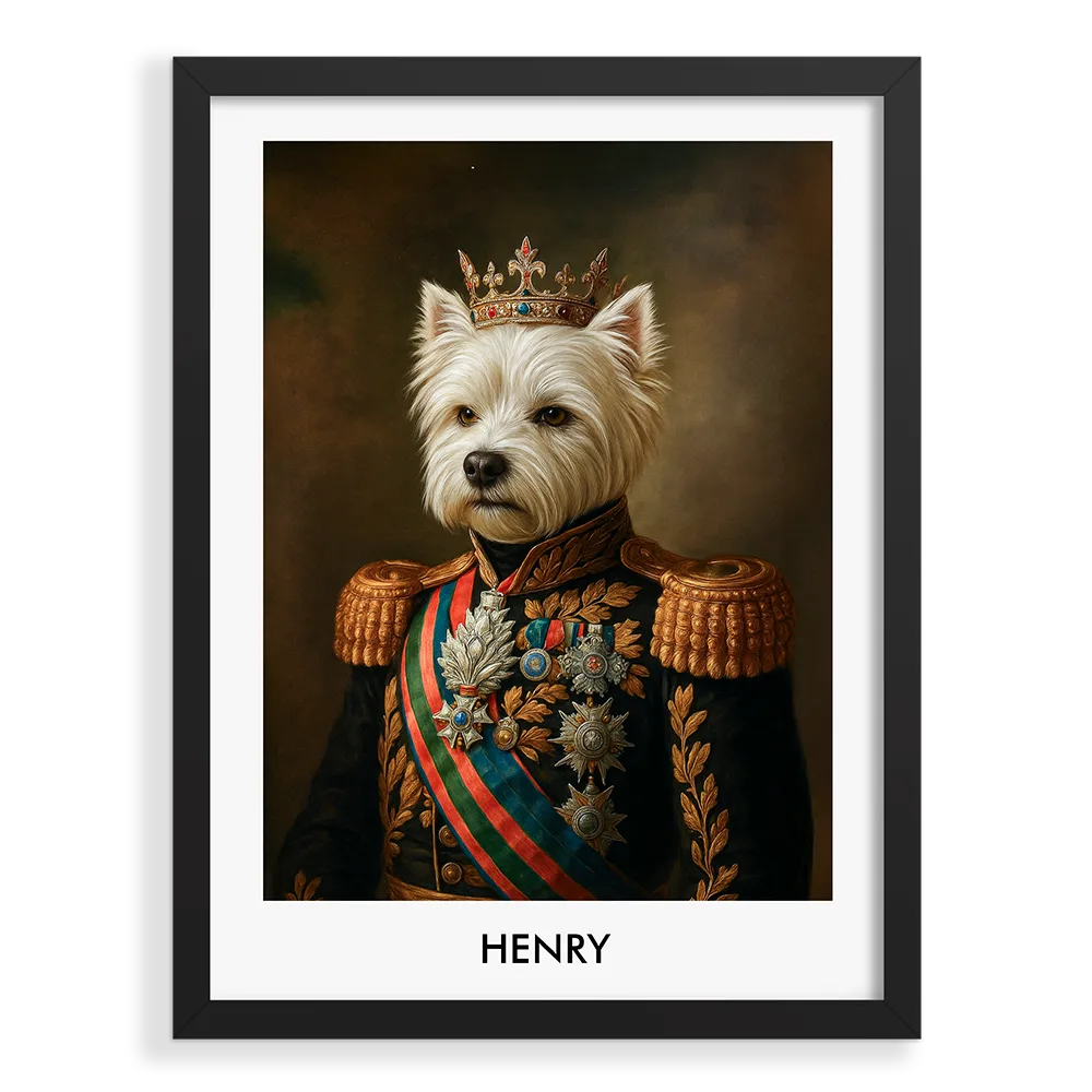 Custom Pet Portrait - The Colonel