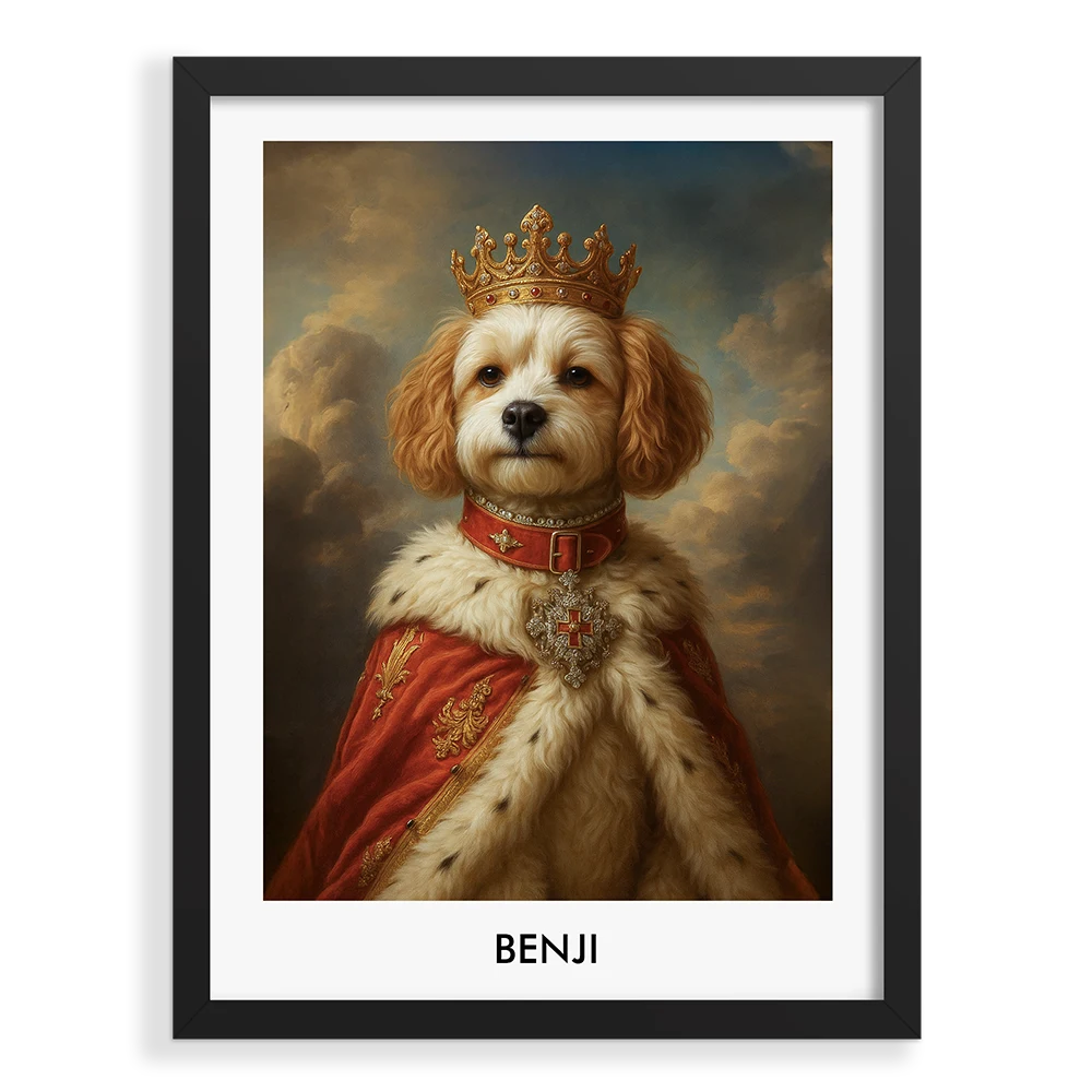 Custom Pet Portrait - Royal