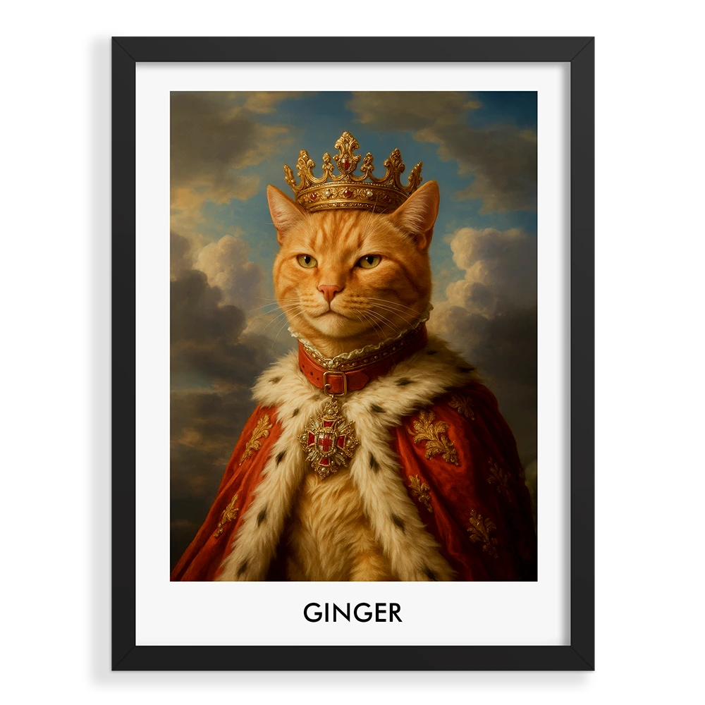 Custom Pet Portrait - Royal