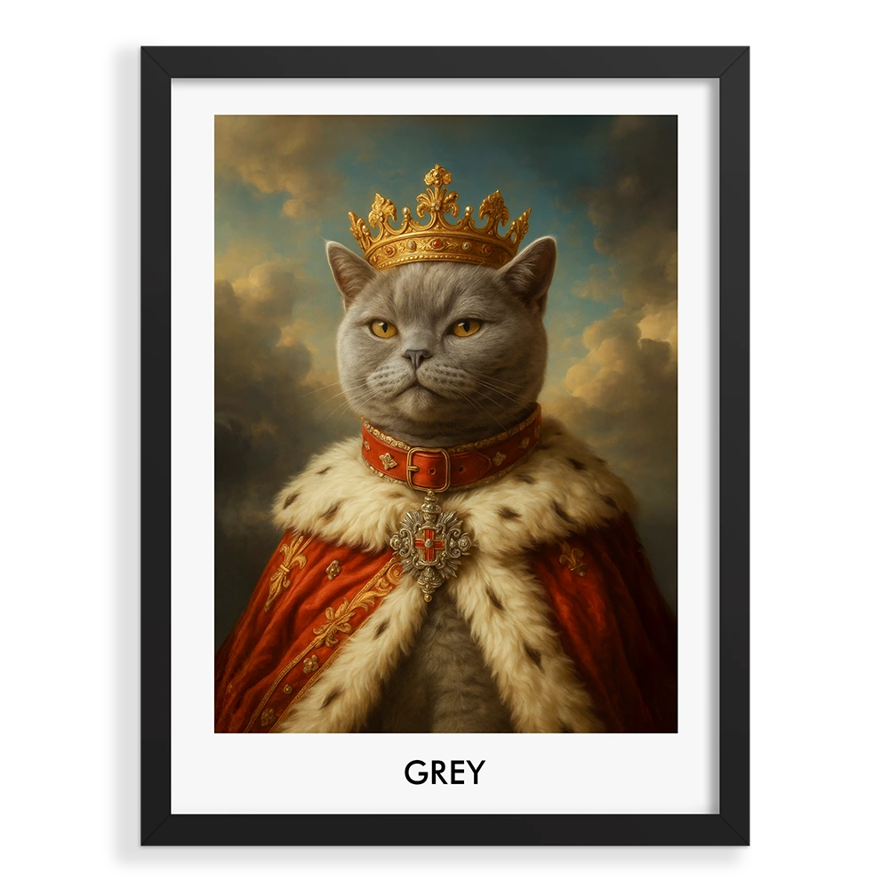 Custom Pet Portrait - Royal