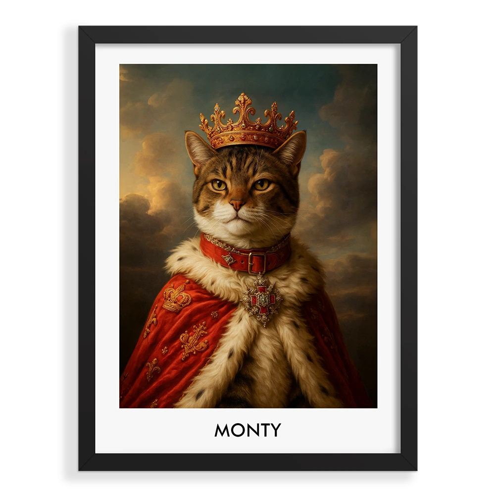 Custom Pet Portrait - Royal