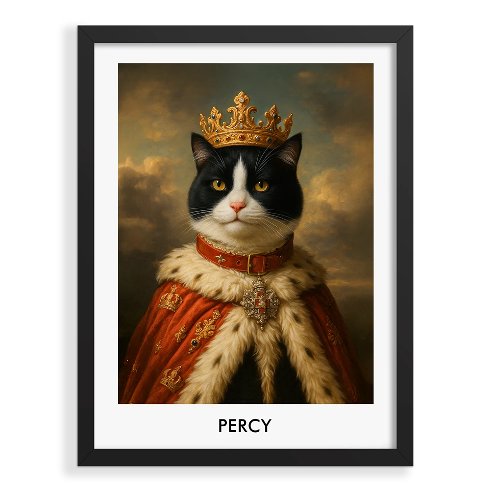Custom Pet Portrait - Royal