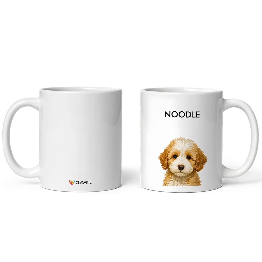 Custom Pet Portrait Mug - Signature