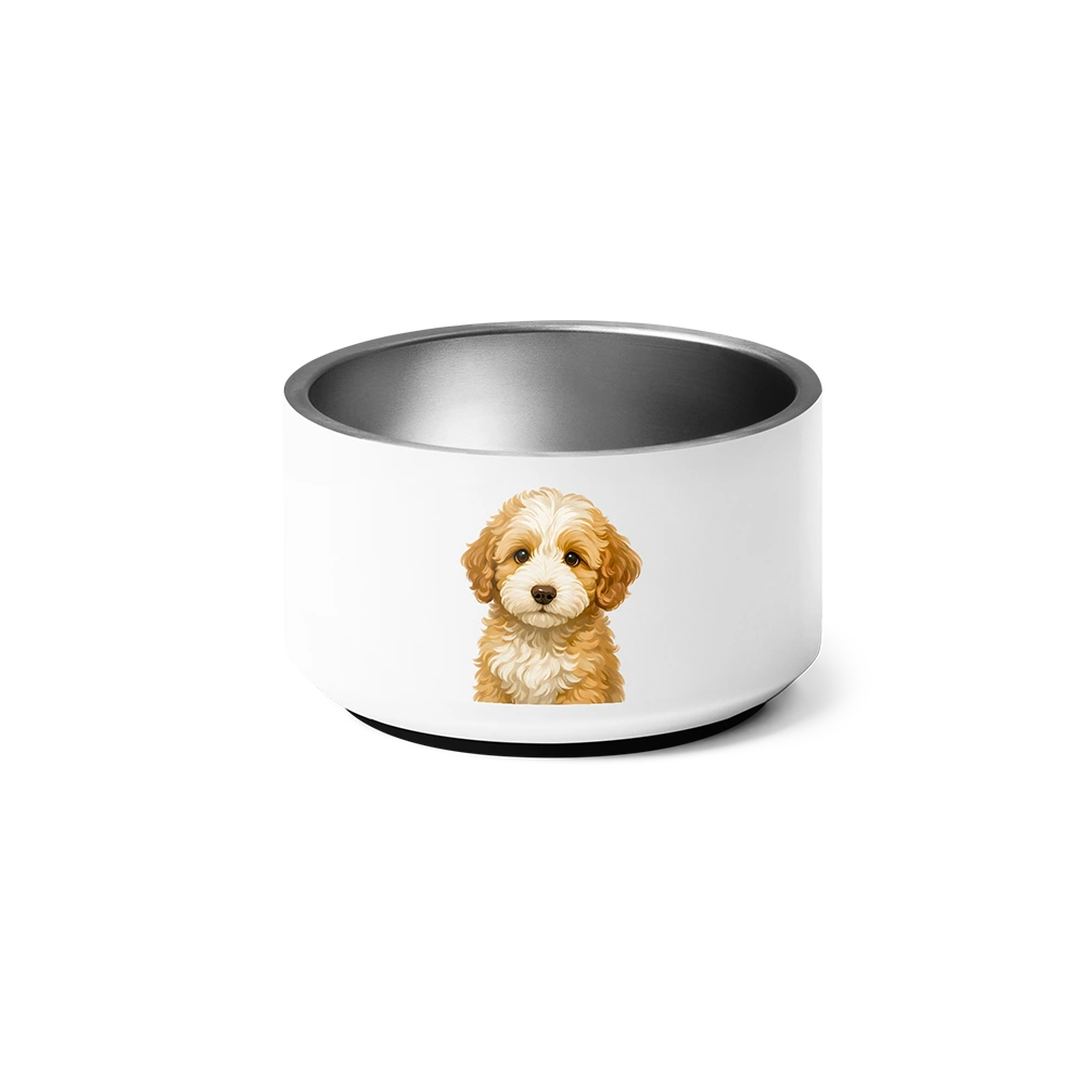 Custom Pet Portrait Bowl - Signature