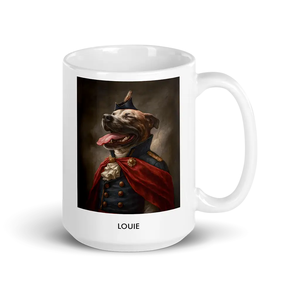 Custom Pet Portrait Mug - Napoleon