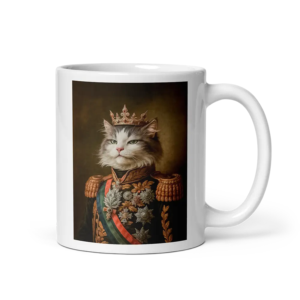 Custom Pet Portrait Mug - The Colonel