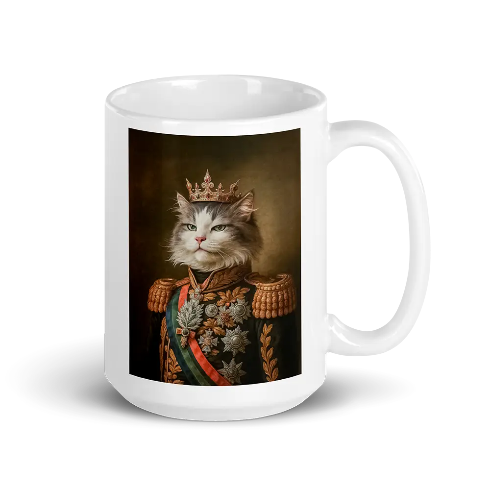 Custom Pet Portrait Mug - The Colonel
