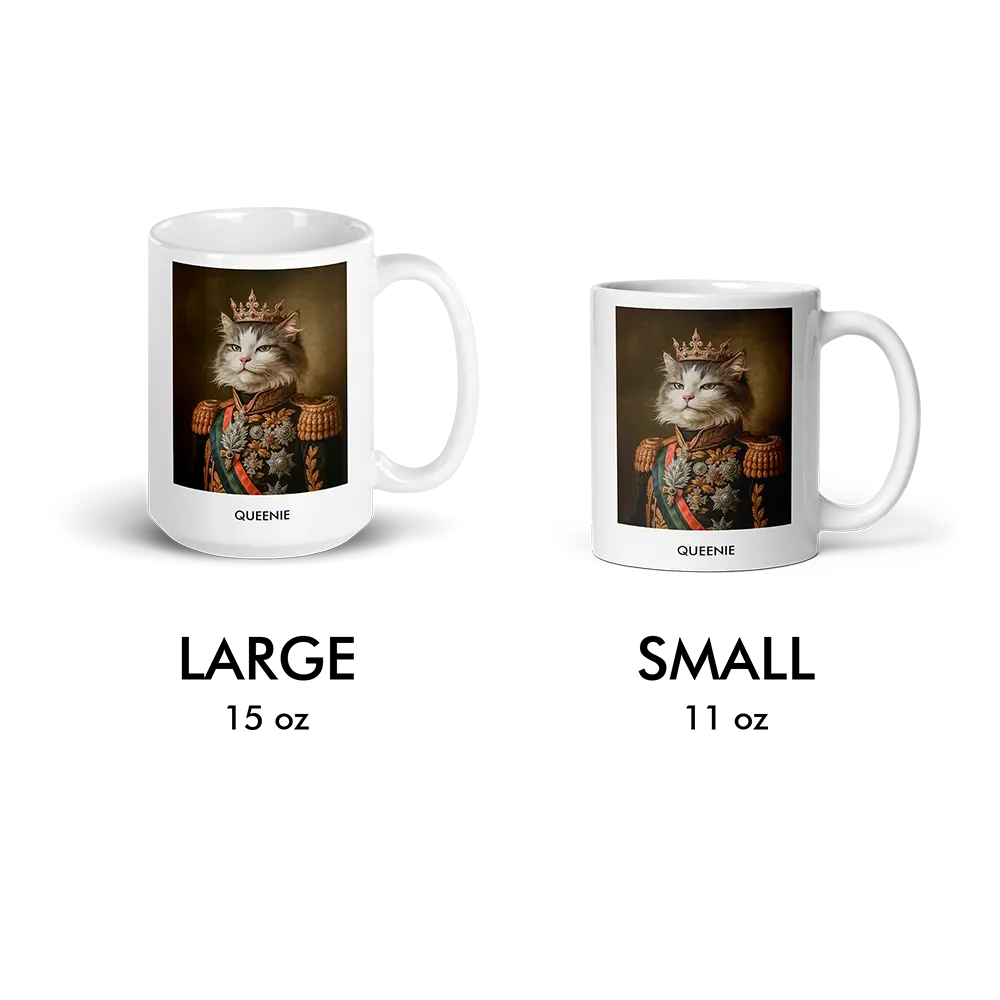Custom Pet Portrait Mug - The Colonel