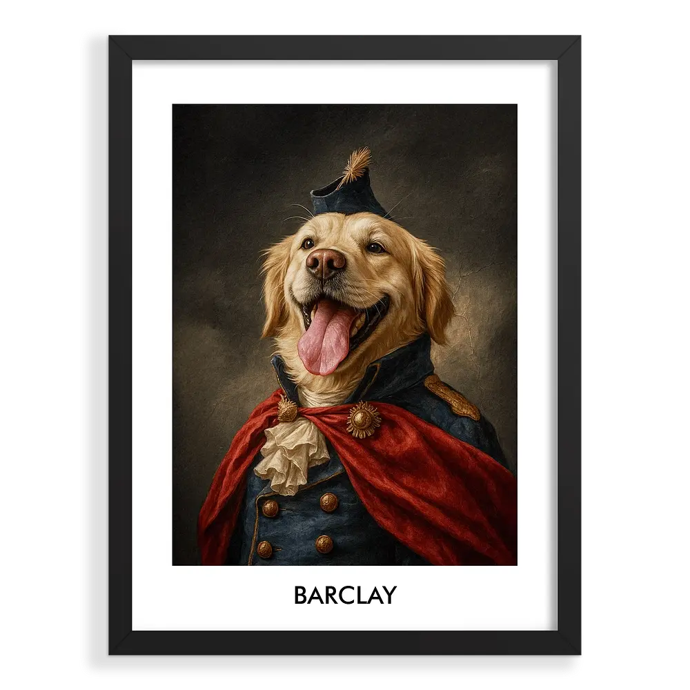 Custom Pet Portrait - Napoleon