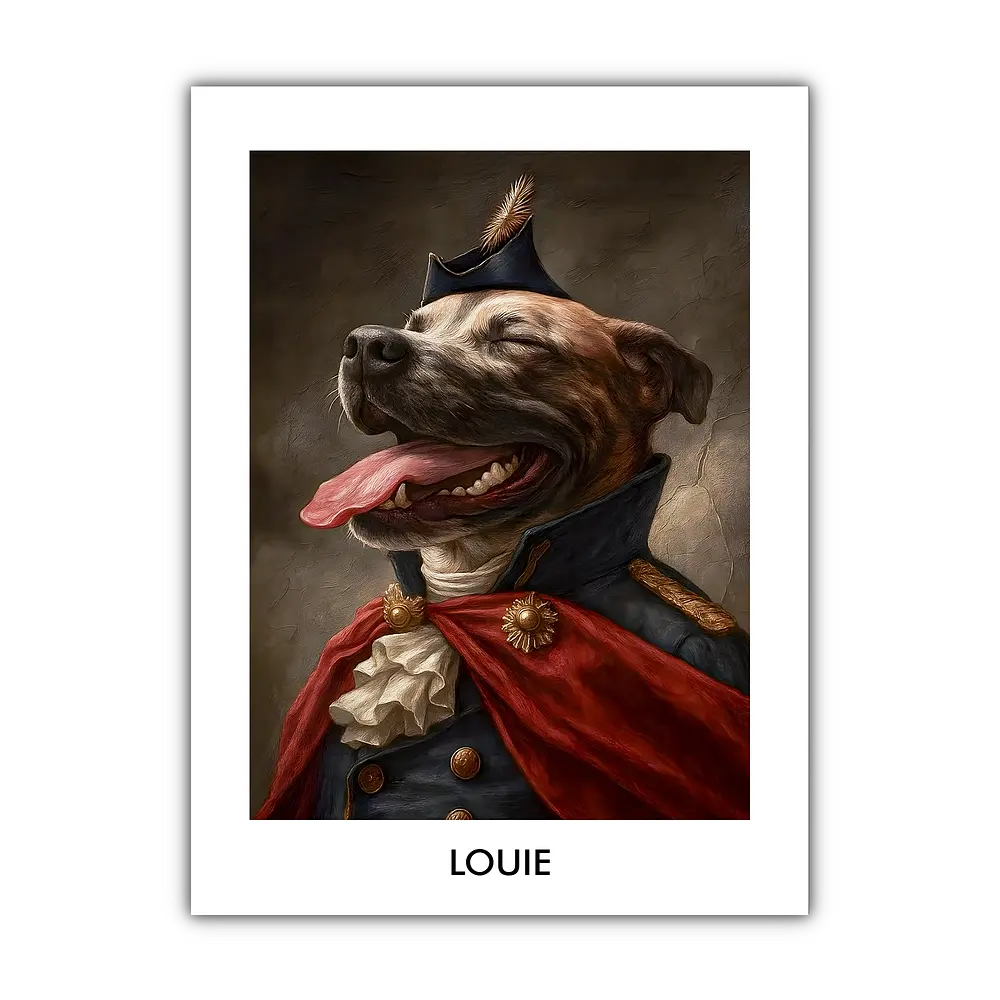 Custom Pet Portrait - Napoleon