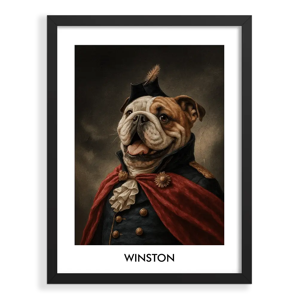 Custom Pet Portrait - Napoleon