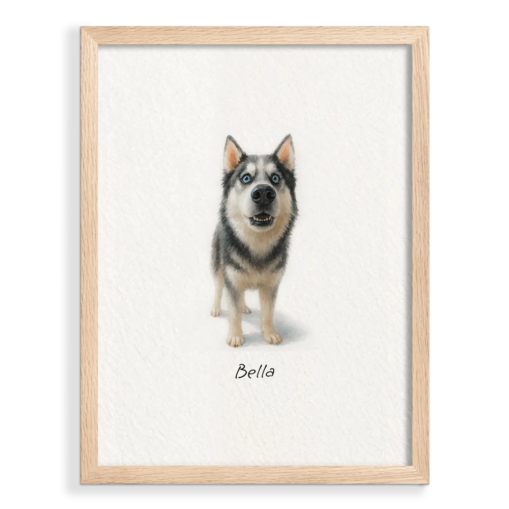 Custom Pet Portrait - Watercolor