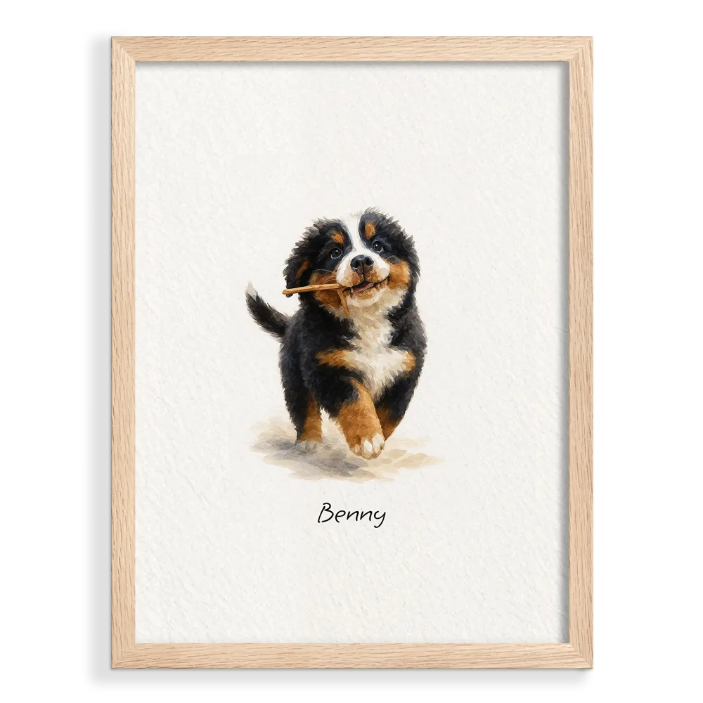 Custom Pet Portrait - Watercolor