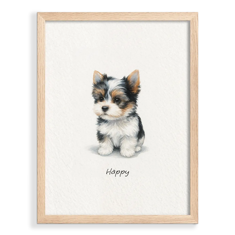 Custom Pet Portrait - Watercolor