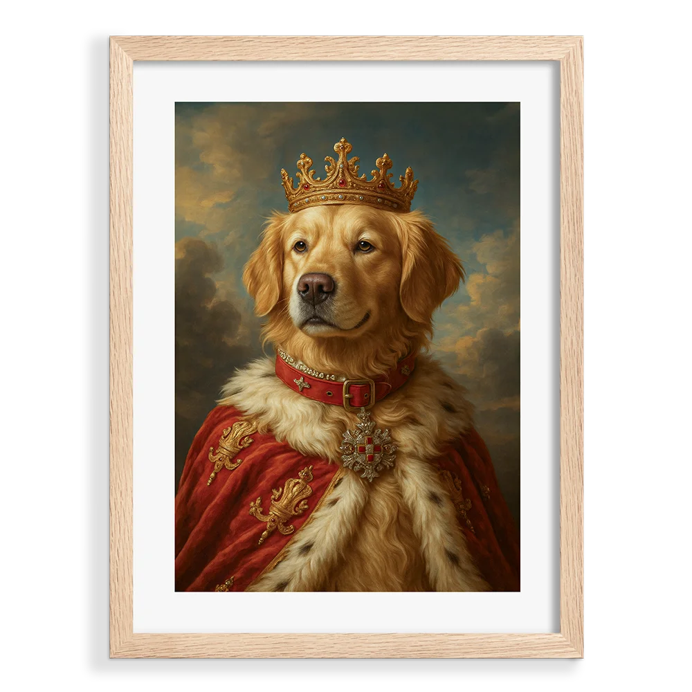 Custom Pet Portrait - Royal