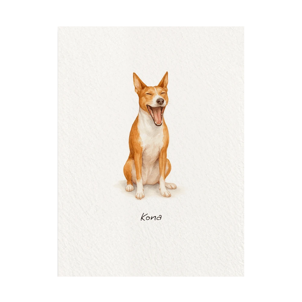 Custom Pet Portrait - Watercolor