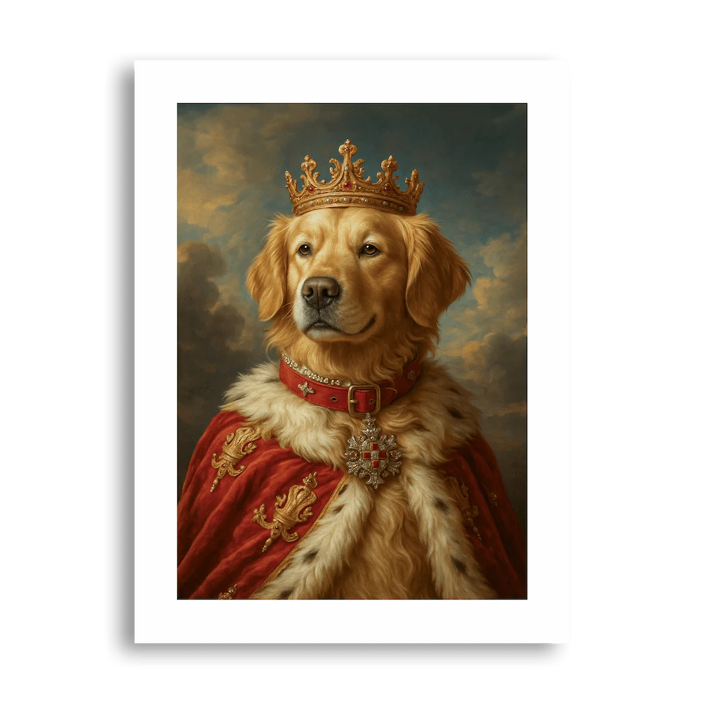 Custom Pet Portrait - Royal