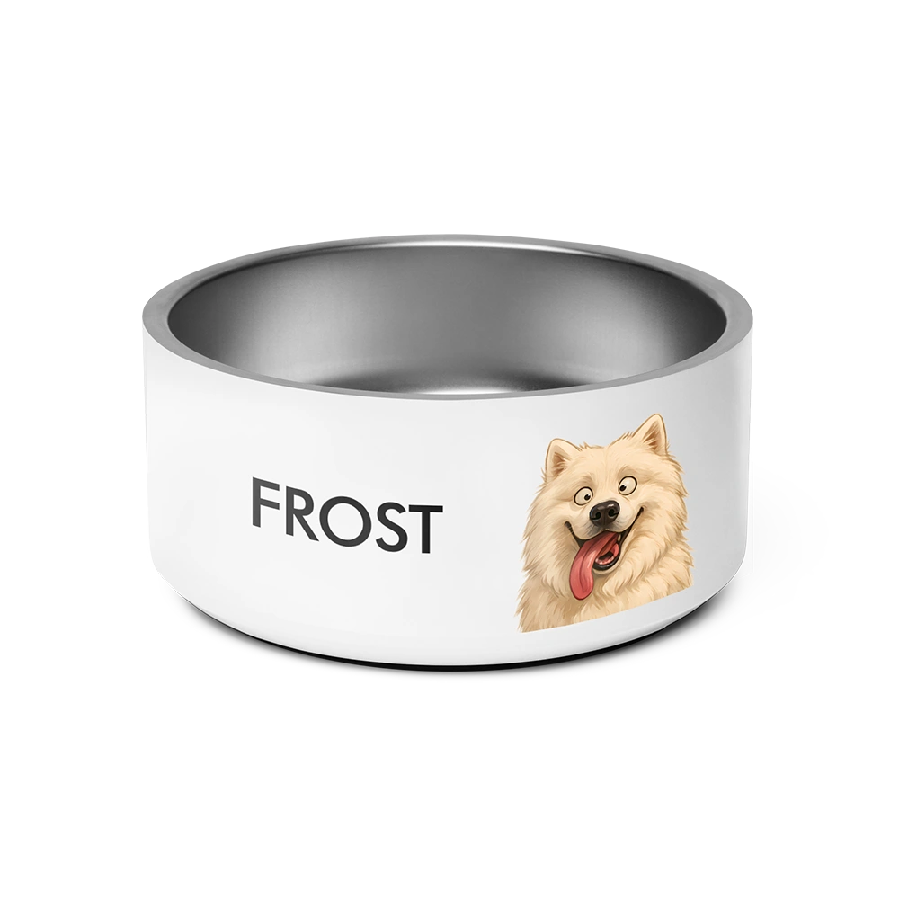 Custom Pet Portrait Bowl - Quirky
