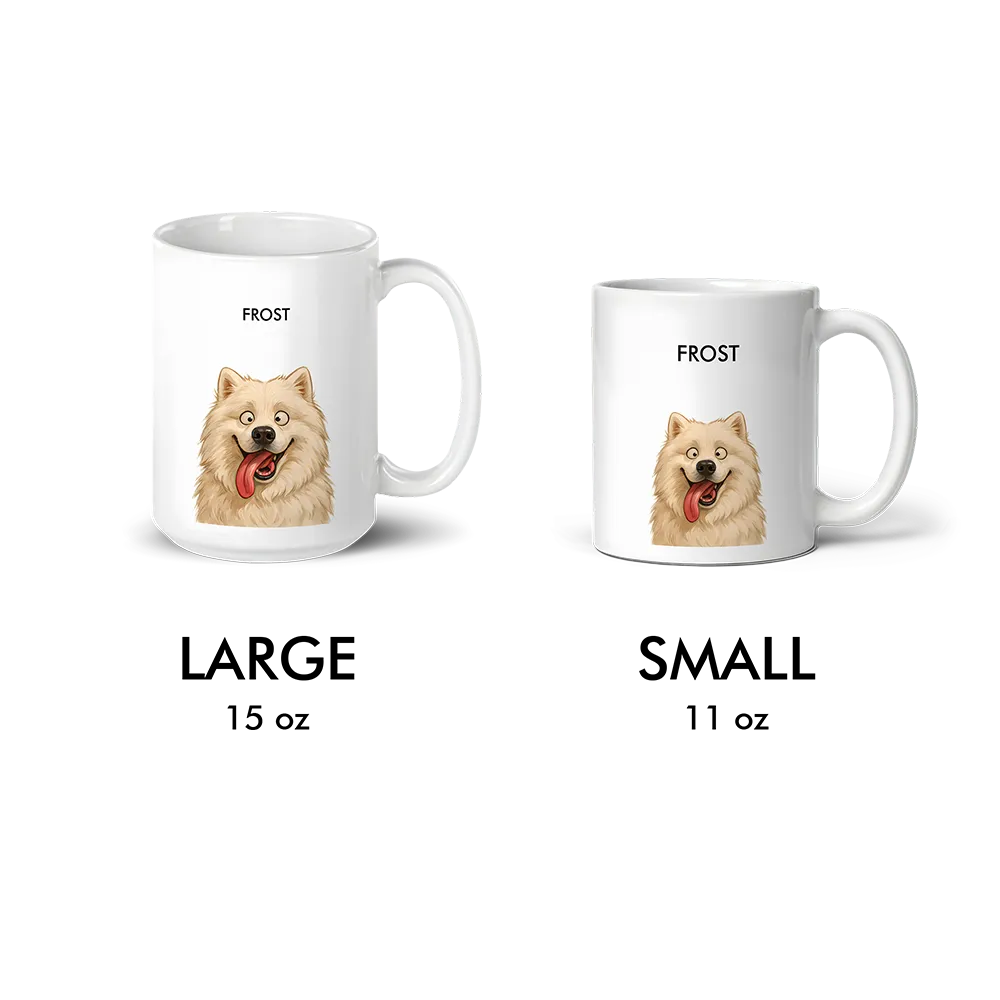 Custom Pet Portrait Mug - Quirky