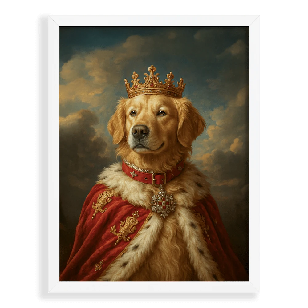 Custom Pet Portrait - Royal