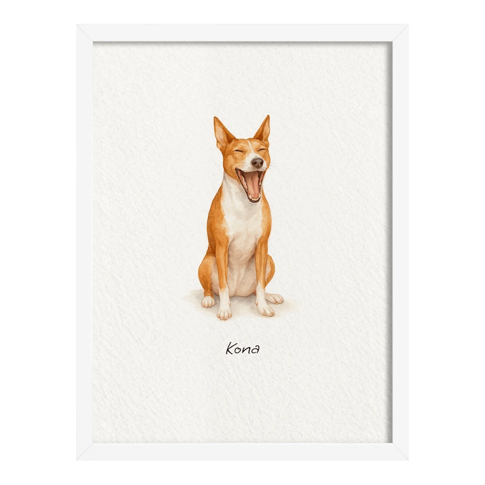 Custom Pet Portrait - Watercolor