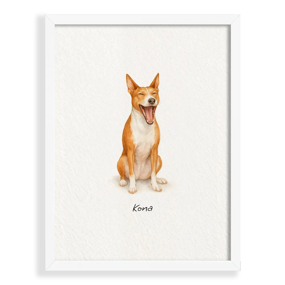 Custom Pet Portrait - Watercolor