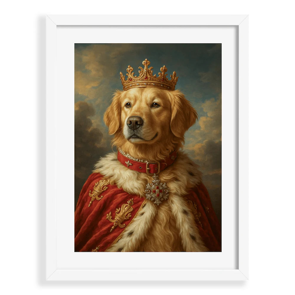 Custom Pet Portrait - Royal