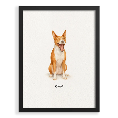Custom Pet Portrait - Watercolor