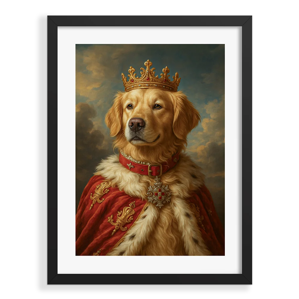 Custom Pet Portrait - Royal