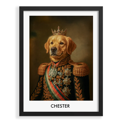 Custom Pet Portrait - The Colonel