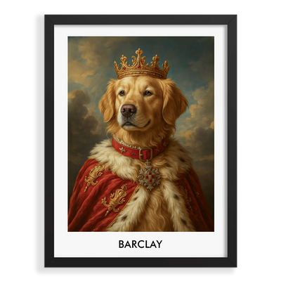 Custom Pet Portrait - Royal