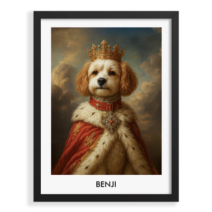 Custom Pet Portrait - Royal
