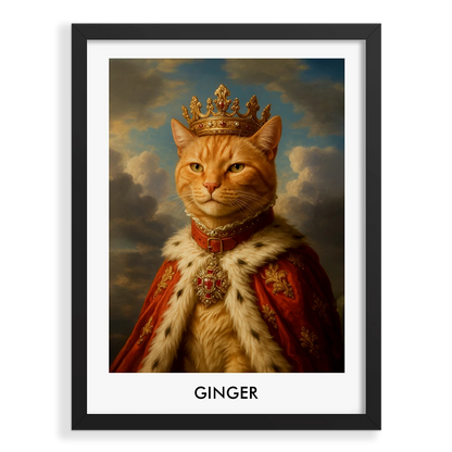 Custom Pet Portrait - Royal