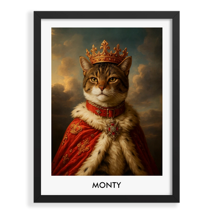 Custom Pet Portrait - Royal