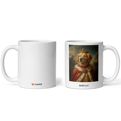 Custom Pet Portrait Mug - Royal