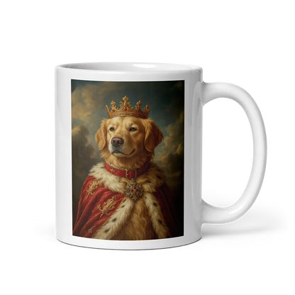 Custom Pet Portrait Mug - Royal