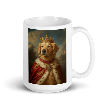 Custom Pet Portrait Mug - Royal