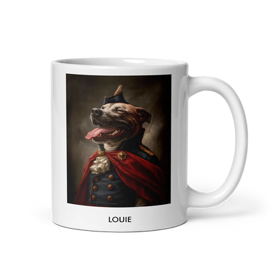 Custom Pet Portrait Mug - Napoleon