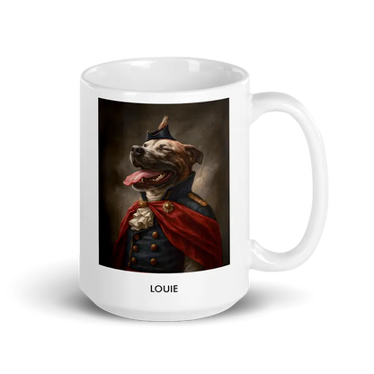 Custom Pet Portrait Mug - Napoleon