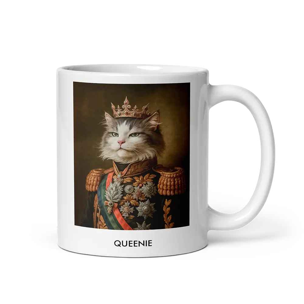 Custom Pet Portrait Mug - The Colonel
