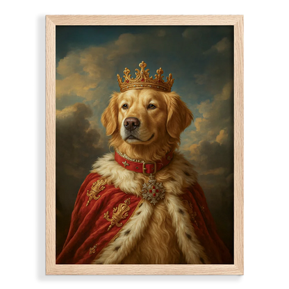 Custom Pet Portrait - Royal