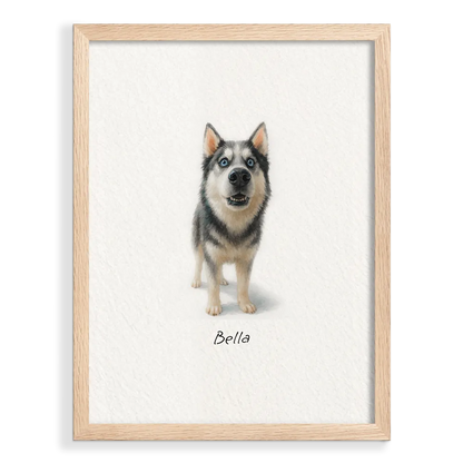 Custom Pet Portrait - Watercolor
