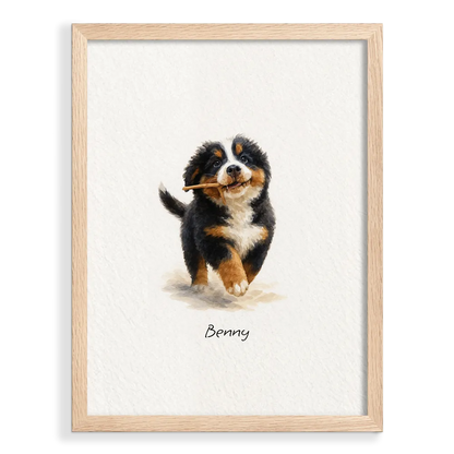 Custom Pet Portrait - Watercolor