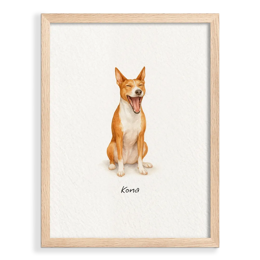 Custom Pet Portrait - Watercolor