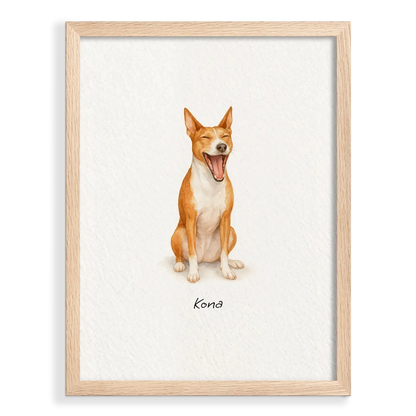Custom Pet Portrait - Watercolor