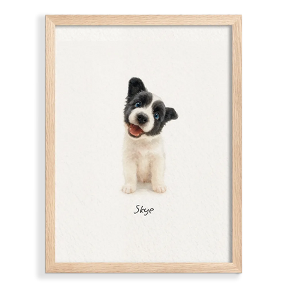 Custom Pet Portrait - Watercolor