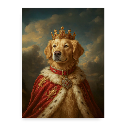 Custom Pet Portrait - Royal